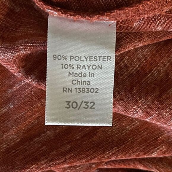 Rust Tunic By Mirror Image Relaxed Fit - Picture 6 of 7